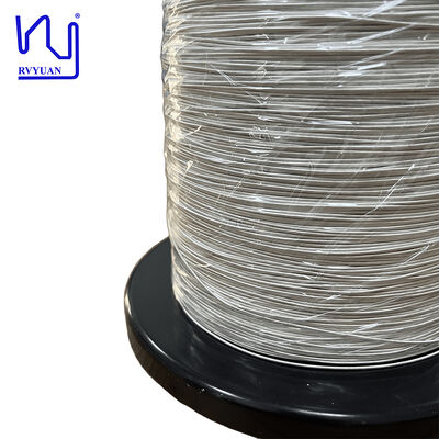 Enameled USTC Wire 0.055mmx126 Natural Silk Covered Silver plated copper litz wire