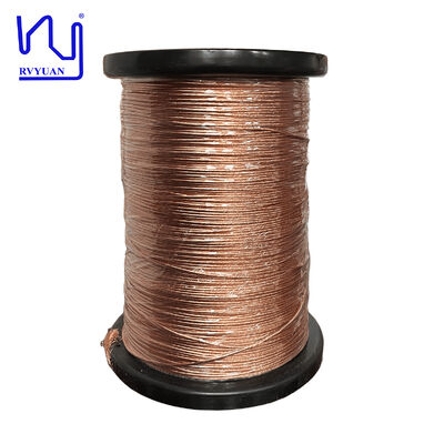 Multiple strands litz wires 0.1mm *180 enameled Copper Wires For Transformer