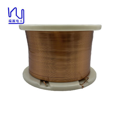 UL Certificate 0.8X3.0mm AIW Polyimide Imide Enamelled Flat Copper Wire for Automotive Winding