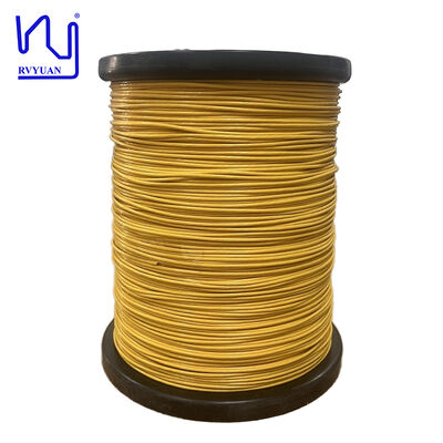 38AWG 0.10mm*250 Strands Heat-resistant Triple Insulated Litz Wire With Teflon ETFE Extrusion