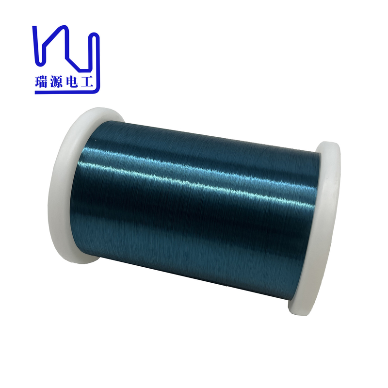 42.5 Awg Soldering Magnet Wire Color Blue 2uew155 Enameled Copper