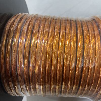 0,03 mm - 0,4 mm lackisoliertes Kupfer-Litzenkabel mit Bandisolierung