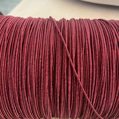 Rotfarbene Seidenüberzogene Litzdraht 0,1mmx200 Polyester-Serve Kupferstrangdraht
