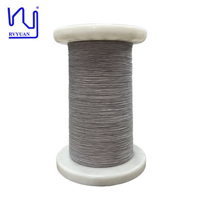 USTC-F Graue Farbe 0,2 mm Emailliertes Kupferdraht mit Dacron für Audio