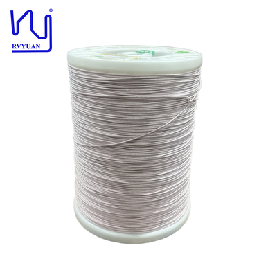 Hochwertige 120 Stränge/38AWG 0,1 mm Nylon verpackt Kupfer Litz Draht