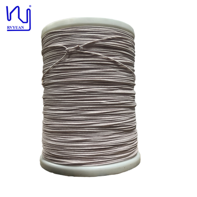 Custom 120strands/0,10 mm Nylon serviert Litz -Draht für Krafttransformatoren