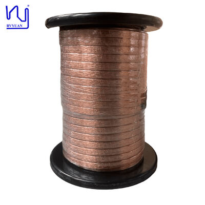 3500V 2UEW-F-PET ((N) 12,1mm*3,4mm Rechteckiger Mylar Litz Draht für Transformator