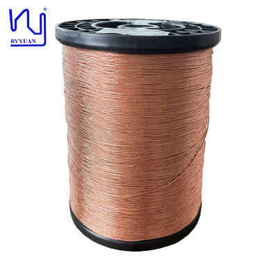 1UEW-H 0,1 mm AWG38 60-Streifen emaillierter Litzdraht für Transformatorwicklungen mit maximaler Temperatur von 180 °C