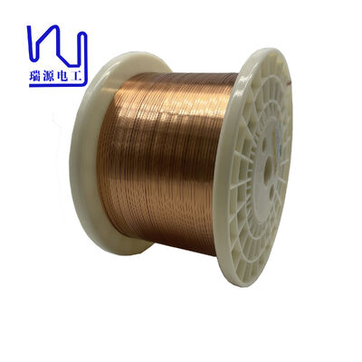 OEM/ODM 0,70x2mm selbstklebender AIW-emaillierter Flachkupferdraht für Komponenten