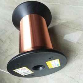 Dünner dünner emaillierter Kupferdraht-fester Leiter Type der Runden-0.012-0.08mm ultra