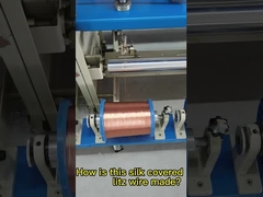 Kundenspezifische Hochfrequenznylonseide bedeckte kupfernen angeschwemmten Litzendraht